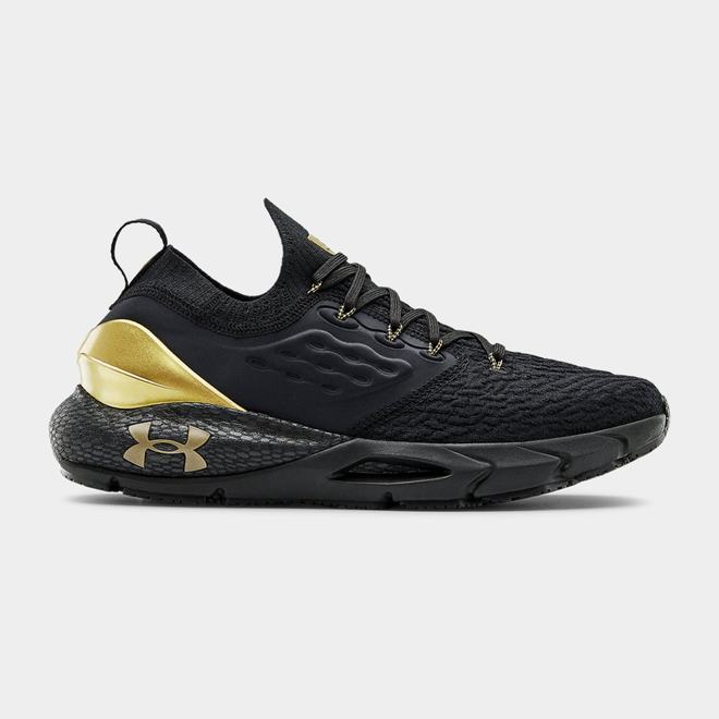 Under Armour HOVR Phantom 2 Metallic - Panske Bezecke Topanky - Čierne/Metal Zlate